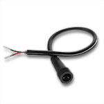 Recessed Light Waterproof Plastic Cable to Bare Leads - Male