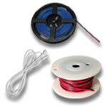 Category page for LED wire accessories