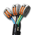 Category page for LED wire connectors