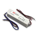 Mean Well Waterproof LED Power Supply, 60W - 24VDC