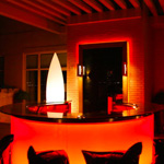 Penthouse Lighting, red
