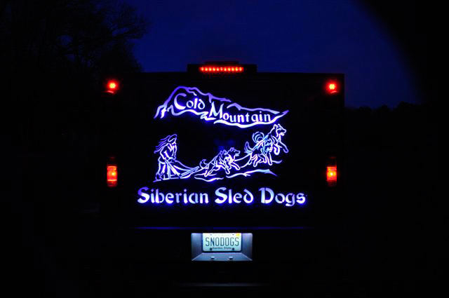 LED Dog Truck