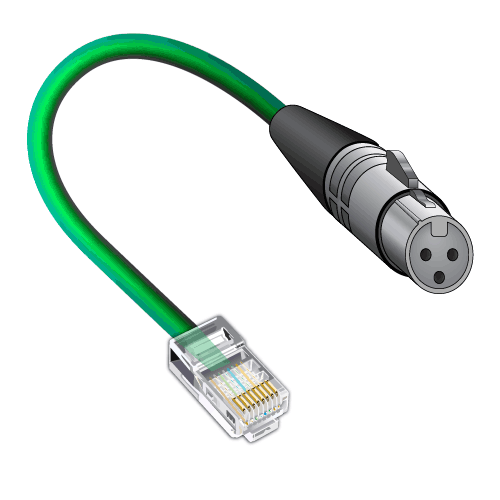 XLR3 DMX Cable
