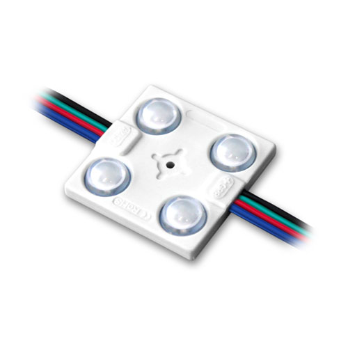LED Modules - ES4 RGB Light Module with 160° Lens - 12VDC