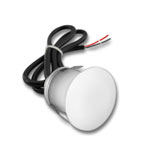 1.50" LED Recessed Light Clip Mount - 12VDC, IP67 Frosted Face