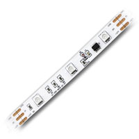 Digital Star RGB LED Strip Light 1803IC - 30 LEDs per Meter - UL 12VDC - IP20 & IP65