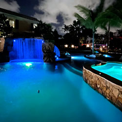 Pool Grotto LEDs