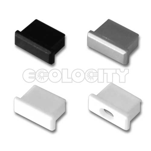 Aluminum Extrusion Caps for LED Lights