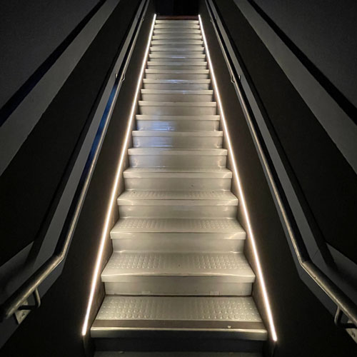 Neon Stairs
