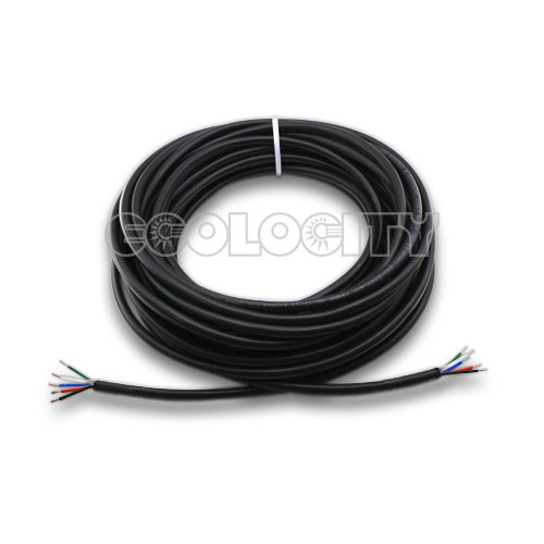 28 Gauge 4-Conductor Stranded RGB Hook-Up Wire
