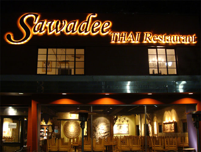 LED Restaurant Sign
