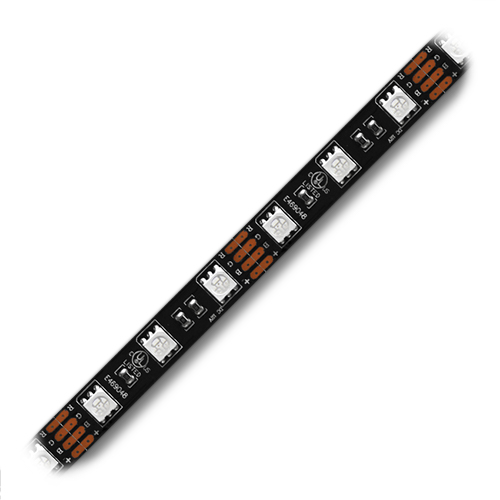 black PCB LED Strip Light Waterproof RGBW RGB 5050 SMD Flexible 3M tape lamp 12V 