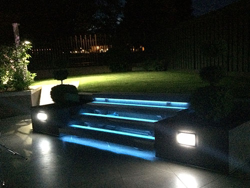 Outdoor Landscape Lighting, Led Strip Lighting Outdoor Stairs