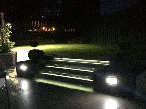 Color Changing Waterproof Strip Lights, Outdoor Under Stair Led Lighting