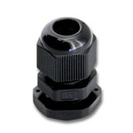 PG9 Black Nylon Waterproof Cable Connector Gland