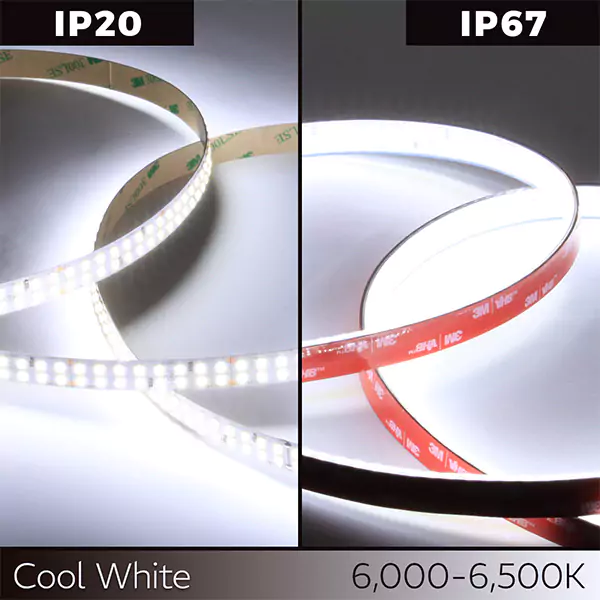 Ribbon Star MegaLux 12mm LED Strip Lights - 288 LEDs per Meter - UL 24VDC - IP20 & IP67 - Image 4