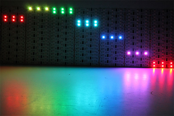 Digital Star Addressable RGBIC LED Strip Lights - 30 LEDs per Meter - UL 12VDC - IP20 & IP65 - Image 2