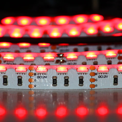 Ribbon Star RGB Side Emitting Strip Light - 120 LEDs per Meter - 12VDC - IP20 & IP65 - Image 3