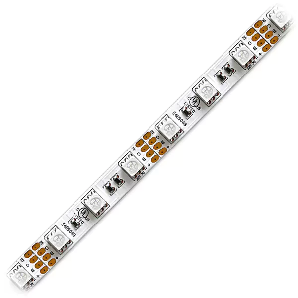 Ribbon Star RGB 180 LED Strip Light - 60 LEDs per Meter - UL 12/24VDC - IP20 & IP67