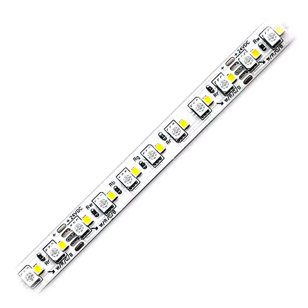 Ribbon Star HID RGBW LED Strip Light - 252 LEDs per Meter - UL 24VDC - IP20