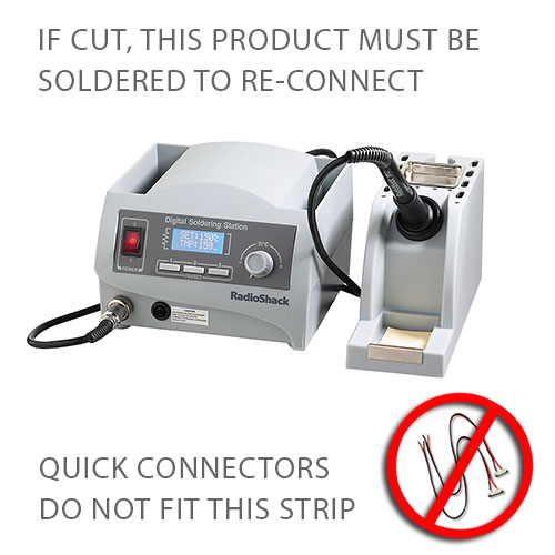 Ribbon Star RGB Side Emitting Strip Light - 120 LEDs per Meter - 12VDC - IP20 & IP65 - Image 5
