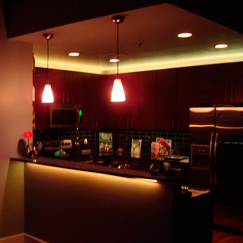 RGB LED Kitchen Yellow