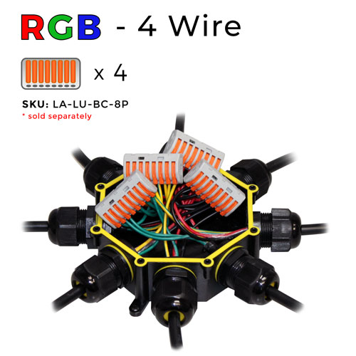 rgb 8 port junction