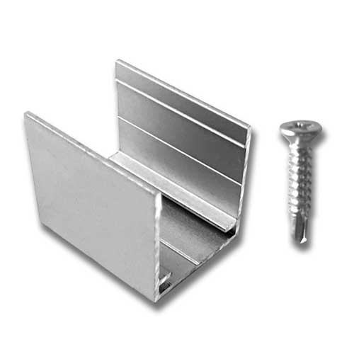 (10) Mounting Clips and Screws for Top Emitting RGBW Neon Flex