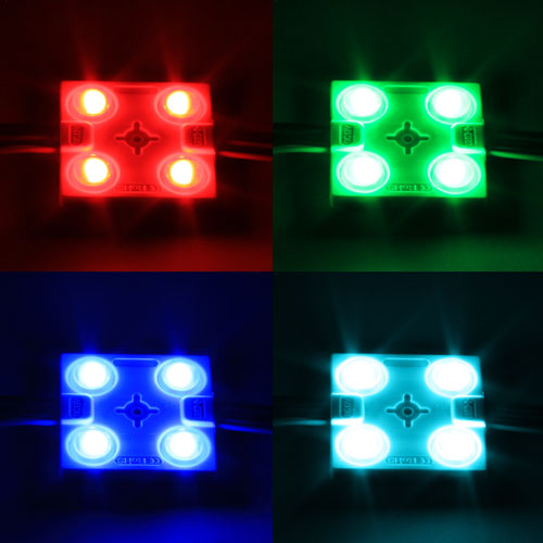 UL Listed ES4 RGB Light Module with 160° Lens - 12VDC - Image 4
