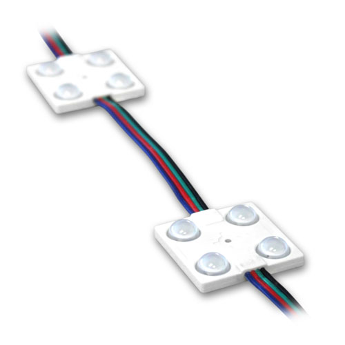 UL Listed ES4 RGB Light Module with 160° Lens - 12VDC - Image 3