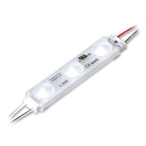 BS3 White LED Modules, 3 Osram Chips 170&deg; - 12VDC