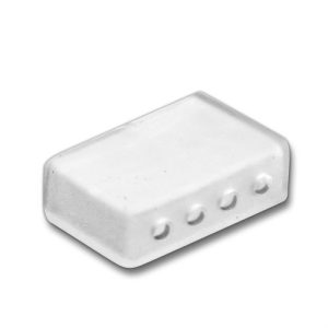 Silicone End Cap with hole for RGB Waterproof LED Strips