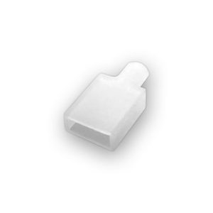 Smooth Line Silicone Extrusion Front Cap with Hole