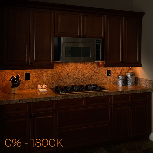 Ribbon Star Max Dim to Warm Waterproof LED Strip Light - UL 24VDC IP67 - Image 4