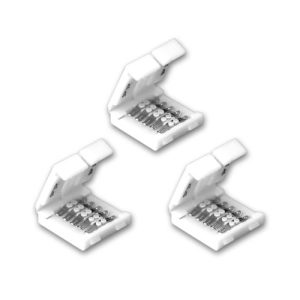 (3) Ribbon to Ribbon Snap Connector for 50/50 12mm RGBW LED Strips