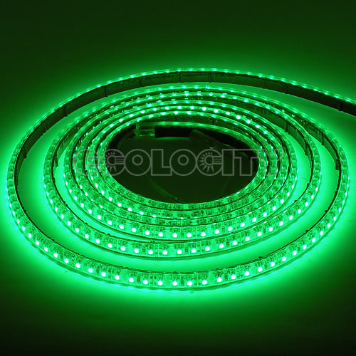 Ribbon Star Max, Waterproof Green LED Strip Light - UL 12VDC - 118" (3m) - Image 4