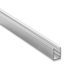 Aluminum Mounting Track for 8mm Side Emitting Flat Top LED Neon