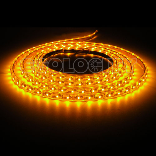 Ribbon Star, Waterproof Amber LED Strip Light - UL 12VDC - 118" (3m) - Image 4