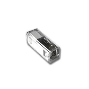 Glueless End Cap Assembly for Flat Side Emitting Single Color Neon Flex