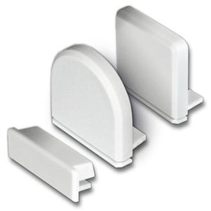 Plastic End Cap for GIZA 1" x 0.4" Extrusion