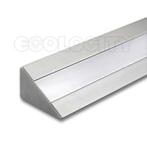 (2) Left & Right Plastic End Caps for LOC-30 30&deg; Triangle Extrusion