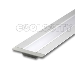 Plastic End Cap for OPAC-30 1" x 0.2" Extrusion with Wings