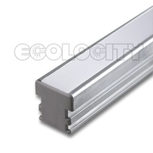 Plastic End Cap with Hole for HR-LINE Outdoor Extrusion