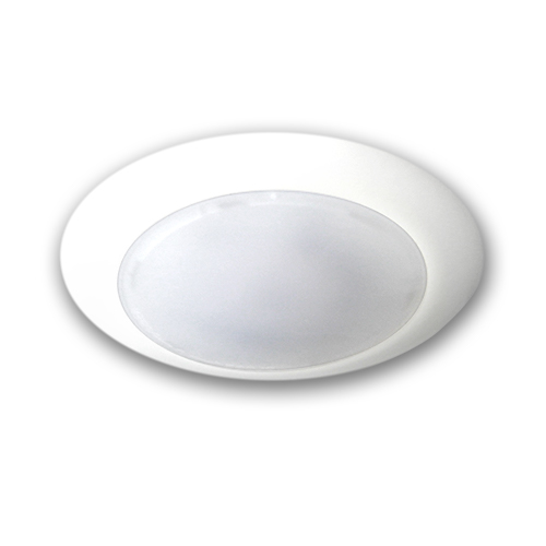 6" Round Dimmable LED Downlight, Warm White 3000K 15W 120V