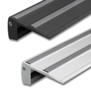 (2) Plastic End Caps for Staircase Extrusion Left and Right